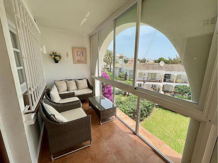 Lux 2 Kmr App Stella Blanca Met Zwembaden Airco En Zeezicht Διαμέρισμα Fuengirola Εξωτερικό φωτογραφία